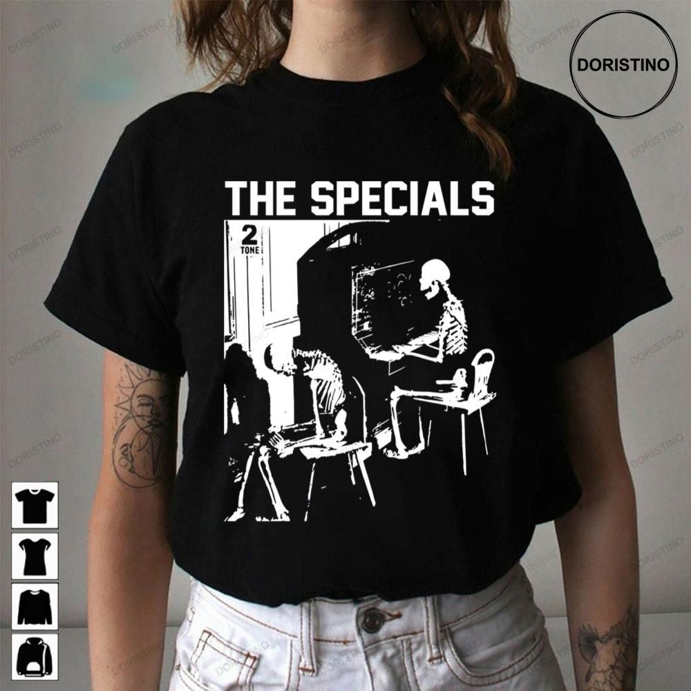 The Specials 2 Tone Skull Awesome Shirts
